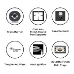 Hindware Hob Amelia Plus 4B (76cm)