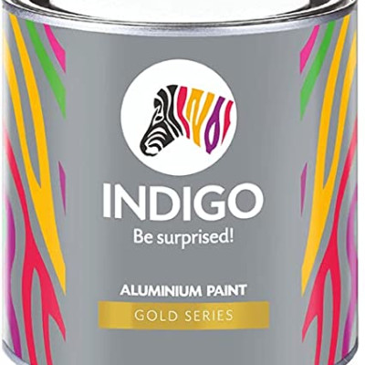 INDIGO ALUMINIUM PAINT (GOLD) - 500 ml