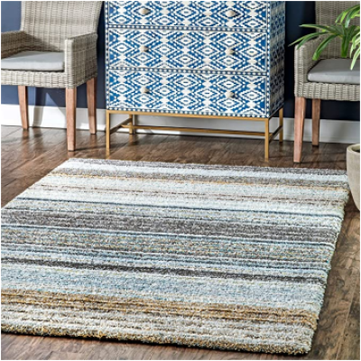 SHAGGY MULTI COLOUR MICROFIBER RUGS