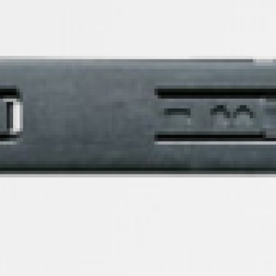 Godrej Drawer Channel 16inch Black Powder Coated 7834